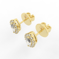 Elix Marquise Stud Earring 0.54 Carat Natural Diamond 18 Karat Gold