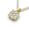 Cove Marquise Pendant 0.57 Carat Natural Diamonds 18 Karat Gold