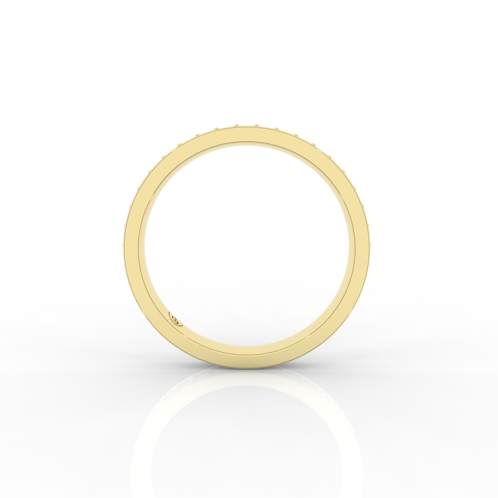 Mirage Full Eternity Ring 0.34 Carat Natural Diamond 18 Karat Gold