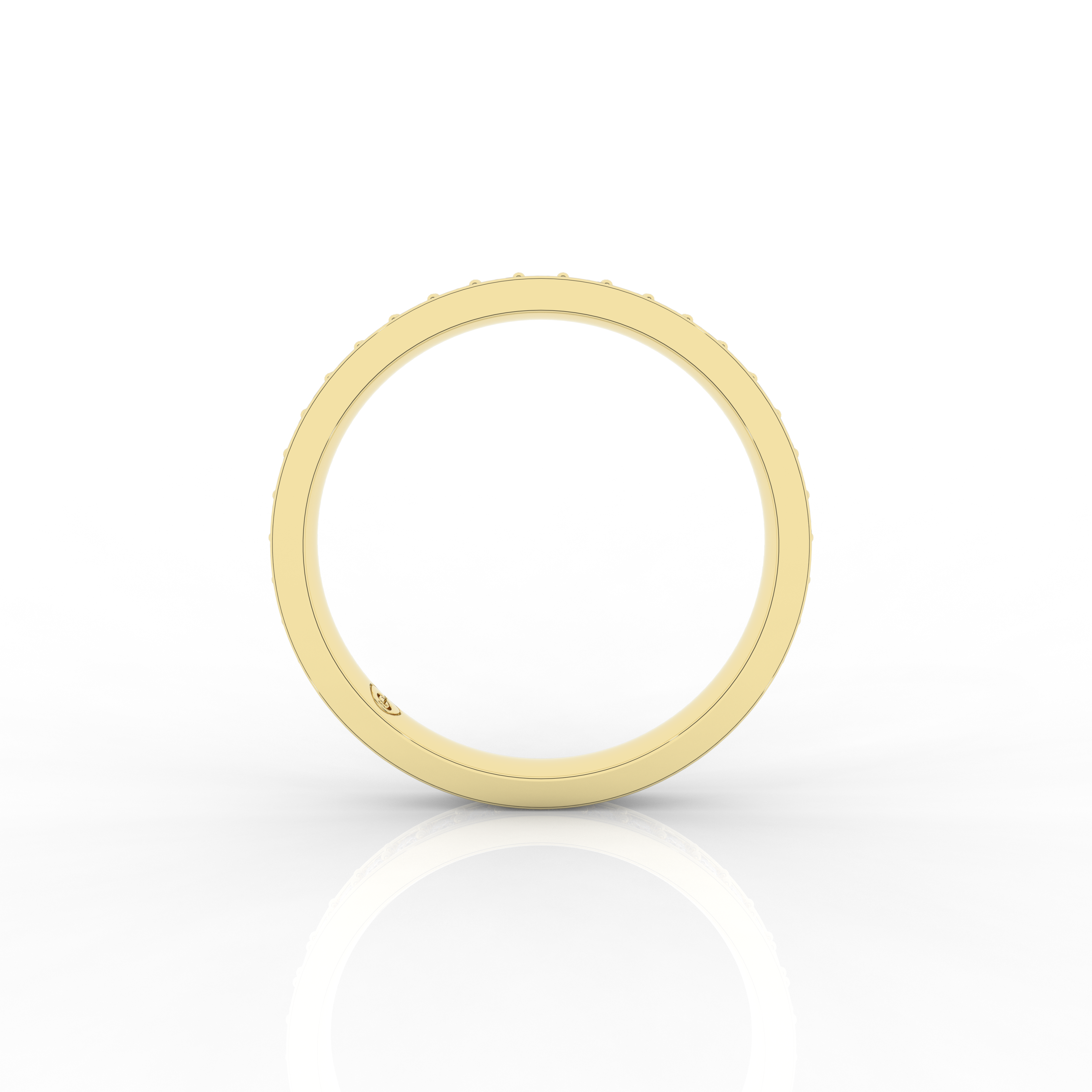 Mirage Full Eternity Ring 0.34 Carat Natural Diamond 18 Karat Gold