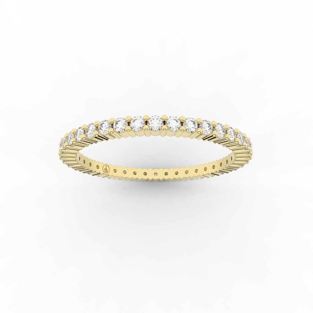 Vero Full Eternity Ring 0.35 Carat Natural Diamond 18 Karat Gold