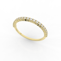 Vero Half Eternity Ring 0.18 Carat Natural Diamond 18 Karat Gold