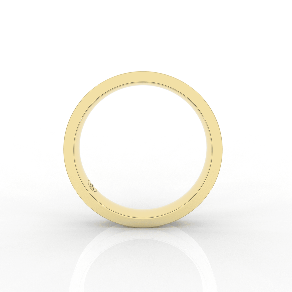 Mirage 2 Row Half Eternity Ring 0.38 Carat Natural Diamond 18 Karat Gold