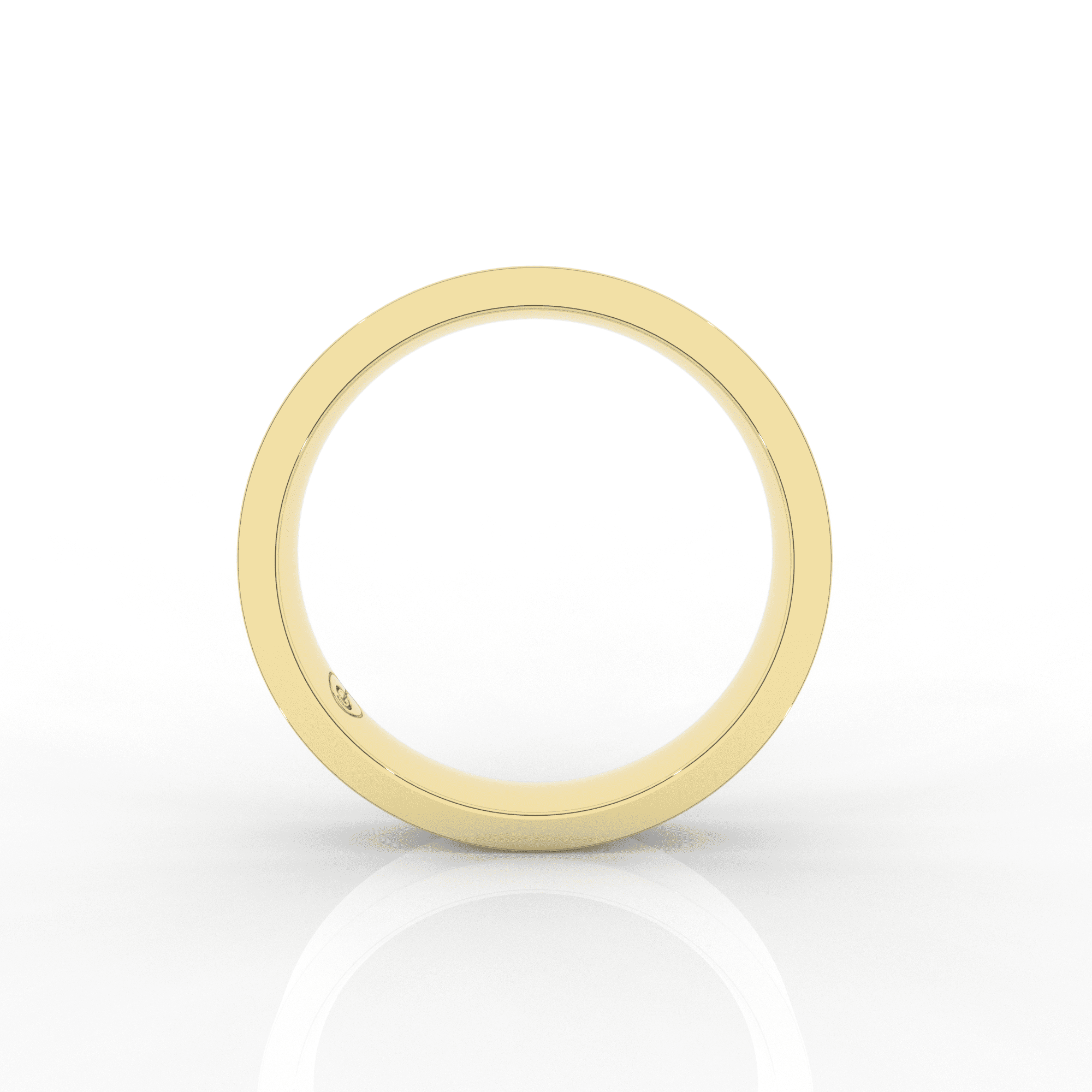 Mirage 2 Row Half Eternity Ring 0.38 Carat Natural Diamond 18 Karat Gold